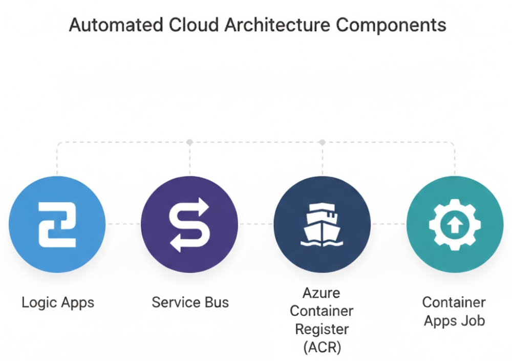 Master Blueprint: Event-Driven Automation with Logic Apps & Container App Jobs